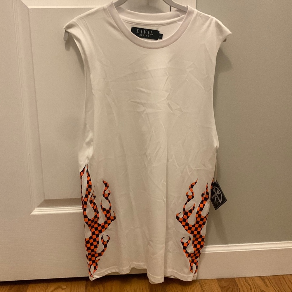 NWT Civil Regime Flame Tank - Size L